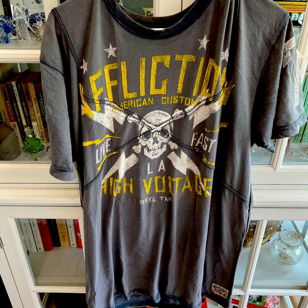 Gray Affliction xxl t